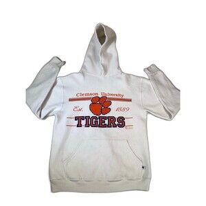 Clemson Tigers vintage Russell hoodie pullover 1998 medium